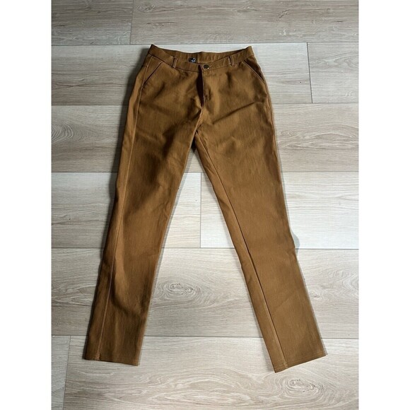 Mango Skinny Jeans Women Size 5 Denim Jean Pants Rustic Gold Stretch - Picture 1 of 8